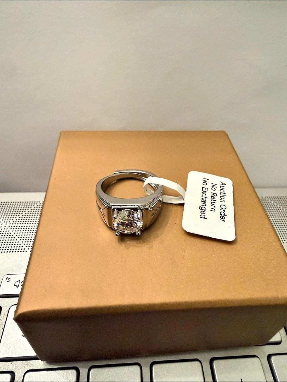 Statement Ring in Silver NWT